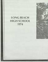 Long Beach High School 1974 yearbook cover photo