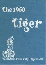 Rush City High School 1960 yearbook cover photo