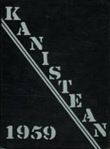 Canisteo High School 1959 yearbook cover photo