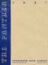 Petroleum High School 1937 yearbook cover photo