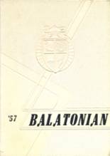 1957 Balaton High School Yearbook from Balaton, Minnesota cover image