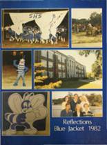 Savannah High School 1982 yearbook cover photo