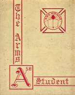 Arms Academy 1958 yearbook cover photo