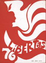 Liberty High School 1976 yearbook cover photo