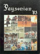 Payson High School 1983 yearbook cover photo