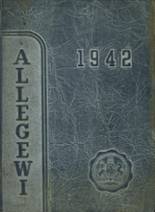 Allegany High School 1942 yearbook cover photo