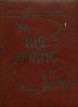 Big Spring High School 1956 yearbook cover photo