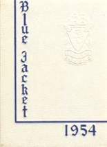 Savannah High School 1954 yearbook cover photo