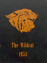 Cunningham High School 1953 yearbook cover photo