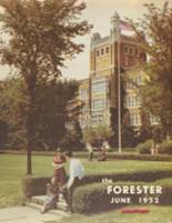 Forest Park High School 406 1952 yearbook cover photo