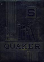 1945 Salem High School Yearbook from Salem, Ohio cover image
