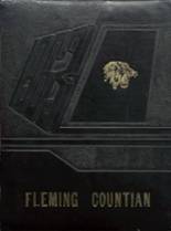 Fleming County High School 1963 yearbook cover photo