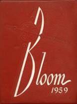 1959 Bloom High School Yearbook from Chicago heights, Illinois cover image