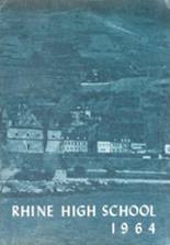 1964 Rhine High School Yearbook from Rhine, Georgia cover image