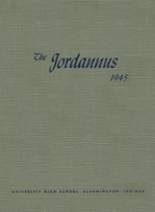 1945 Indiana University High School Yearbook from Bloomington, Indiana cover image