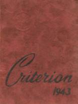 Central High School 1943 yearbook cover photo