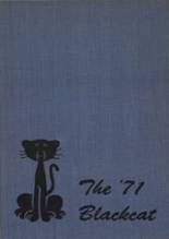 Bay City High School 1971 yearbook cover photo