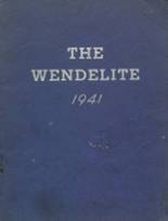St. Wendelin High School 1941 yearbook cover photo
