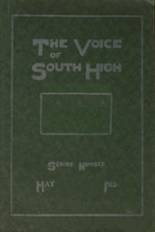 South High School 1915 yearbook cover photo