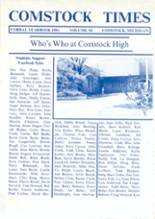 Comstock High School 1981 yearbook cover photo
