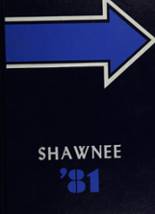Shawano High School 1981 yearbook cover photo