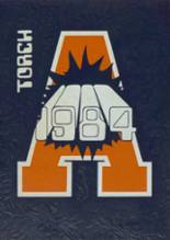 Attica High School 1984 yearbook cover photo