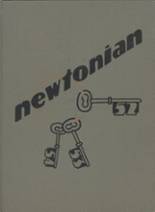 Newton High School 1952 yearbook cover photo