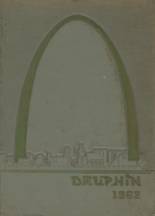 St. Louis University High School 1962 yearbook cover photo