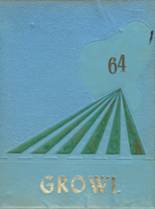 Benton High School 1964 yearbook cover photo