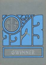 Gwinn High School 1973 yearbook cover photo