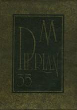 1935 Morton High School Yearbook from Richmond, Indiana cover image