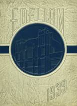 1939 Libbey High School Yearbook from Toledo, Ohio cover image