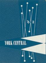 York Central High School 1962 yearbook cover photo