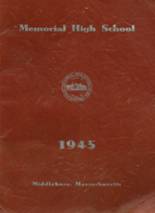 Memorial High School 1945 yearbook cover photo