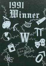 Winthrop High School 1991 yearbook cover photo