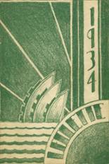 Upper Leacock High School 1934 yearbook cover photo