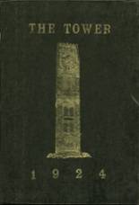 Tilton School 1924 yearbook cover photo