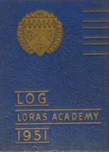 1951 Loras Academy Yearbook from Dubuque, Iowa cover image