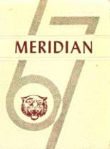 Meridian High School 1967 yearbook cover photo
