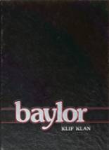 Baylor School 1987 yearbook cover photo