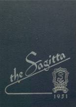 Suffield High School 1951 yearbook cover photo