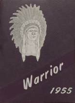 Anadarko High School 1955 yearbook cover photo