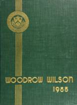 Wilson High School 1955 yearbook cover photo