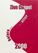 Zion Chapel High School 2000 yearbook cover photo