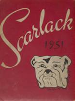 Louisa High School 1951 yearbook cover photo