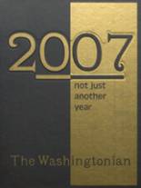 Washington High School 2007 yearbook cover photo