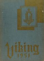 Gibraltar High School 1951 yearbook cover photo
