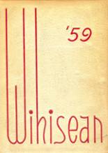 Willmar High School 1959 yearbook cover photo