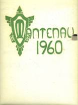 Manteno High School 1960 yearbook cover photo