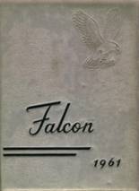 Tyrone High School 1961 yearbook cover photo